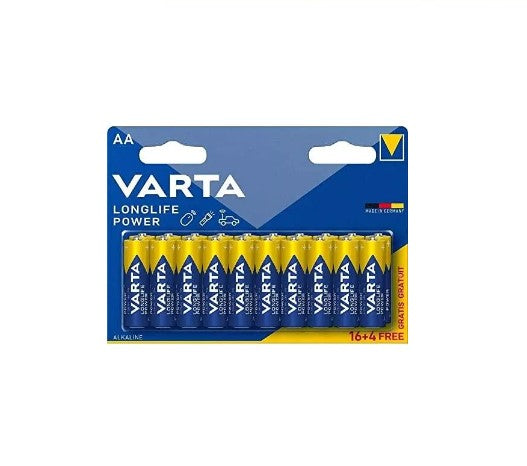 VARTA – Long Life Power LR06 – AA – PRO EINHEIT 16+4 Stk.