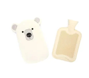 Wärmflasche mit "Schutzbezug Motiv Eisbär"