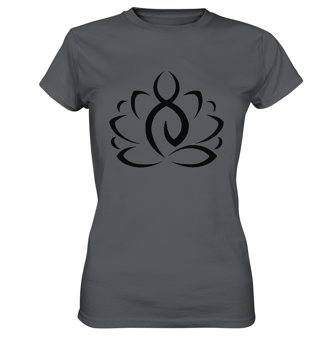 Damen T-Shirt mit "Lotus Motiv"