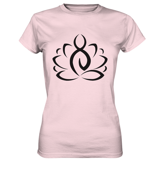 Damen T-Shirt mit "Lotus Motiv"