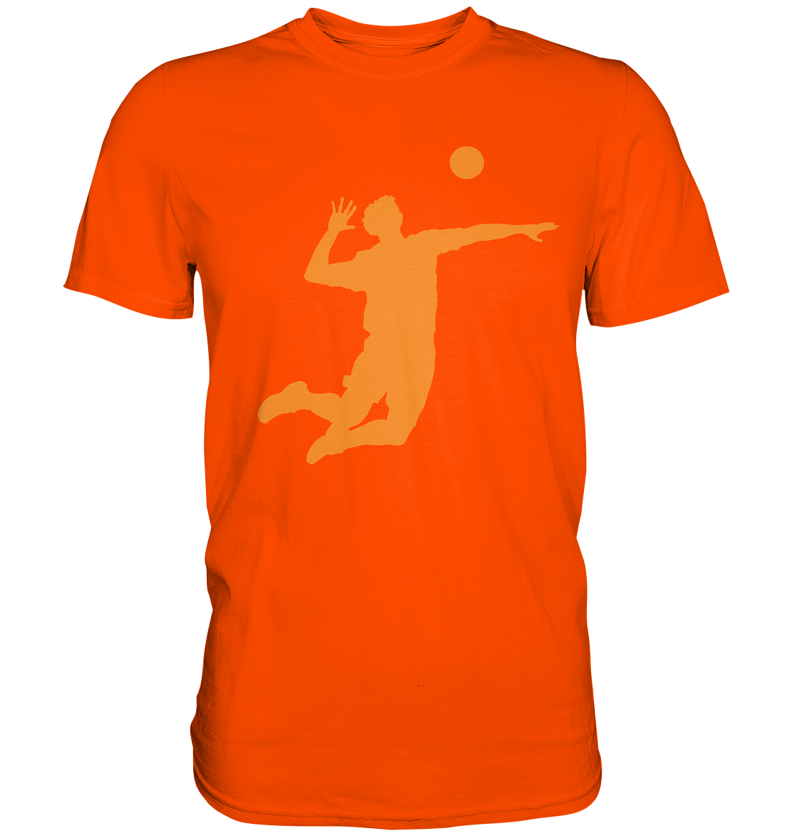 Yolleyball Premium Shirt Sil Orange